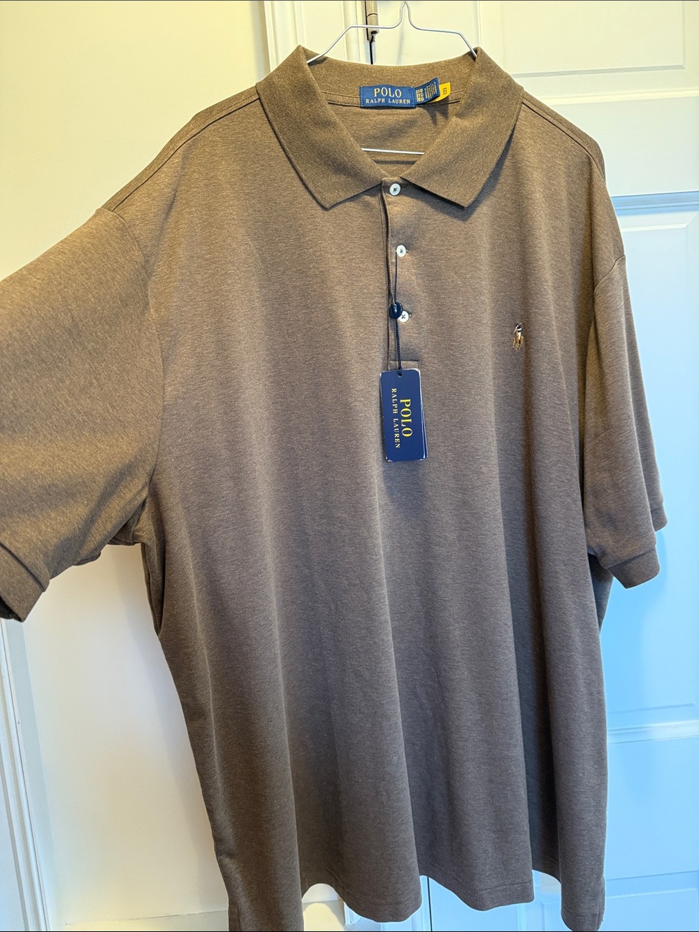 Polo by Ralph Lauren Brown Short-Sleeve Polo
